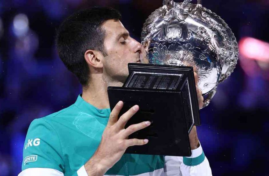 Novak Djokovic was a bit shy when asked about ranking no. 1 in the world