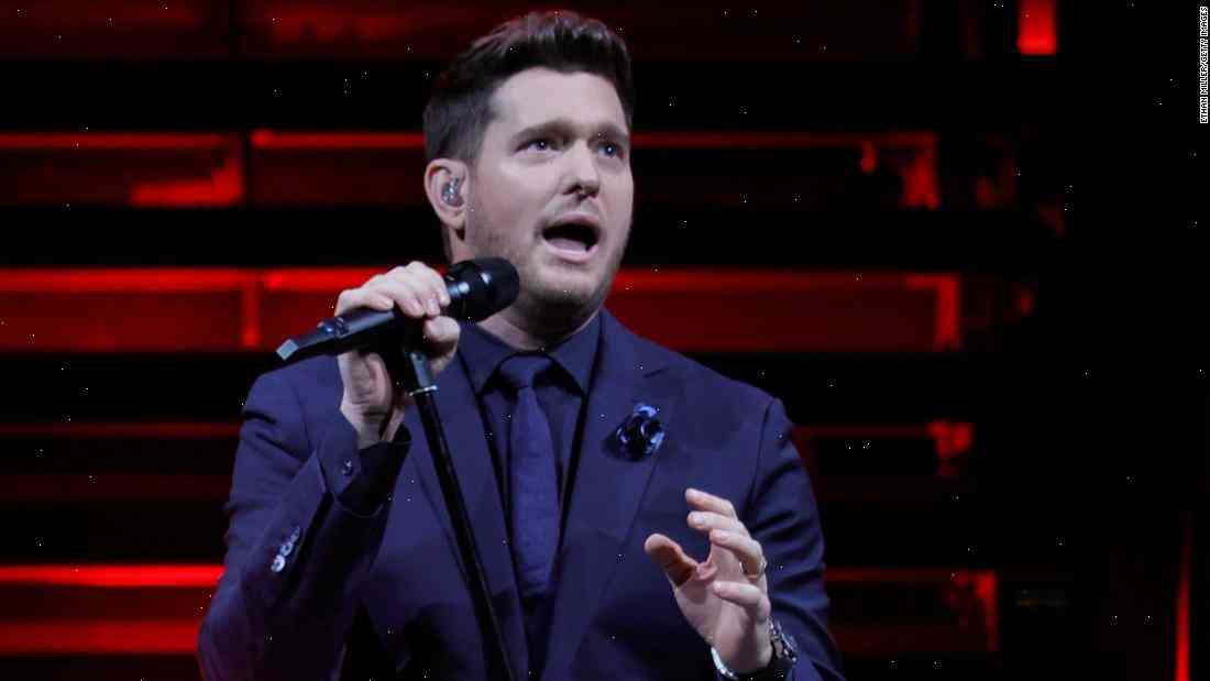 Michael Bublé takes criticism about the Queen's Brexit day