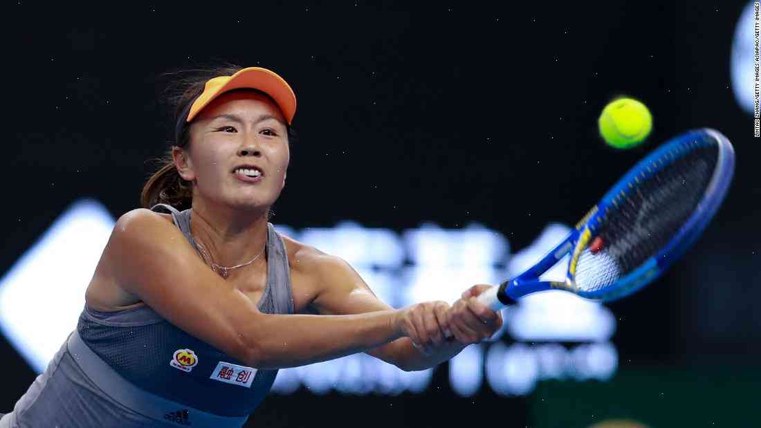 WTA remains 'deeply concerned' about Chinese tennis star Peng Shuai